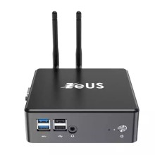 Mini PC Zeus MPI10-P24 Intel Pentium 6305 1.80 GHz/DDR4 8GB/m.2 256GB/Win11Pro/LAN/WiFi/BT/HDMI/DP