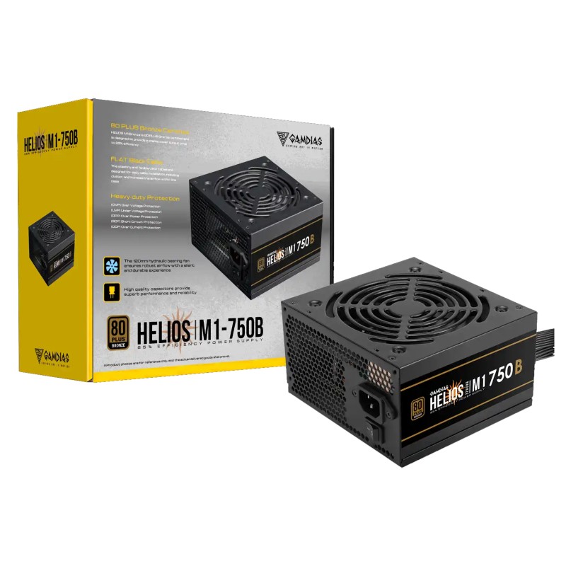 Napajanje 750W Gamdias Helios M1-750B Bronze Napajanje 750W Gamdias Helios M1-750B Bronze